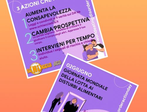 2 giugno: world eating disorder action day
